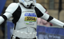 Justin Arnold, the running Stormtrooper at the Hull 10k, 2015
